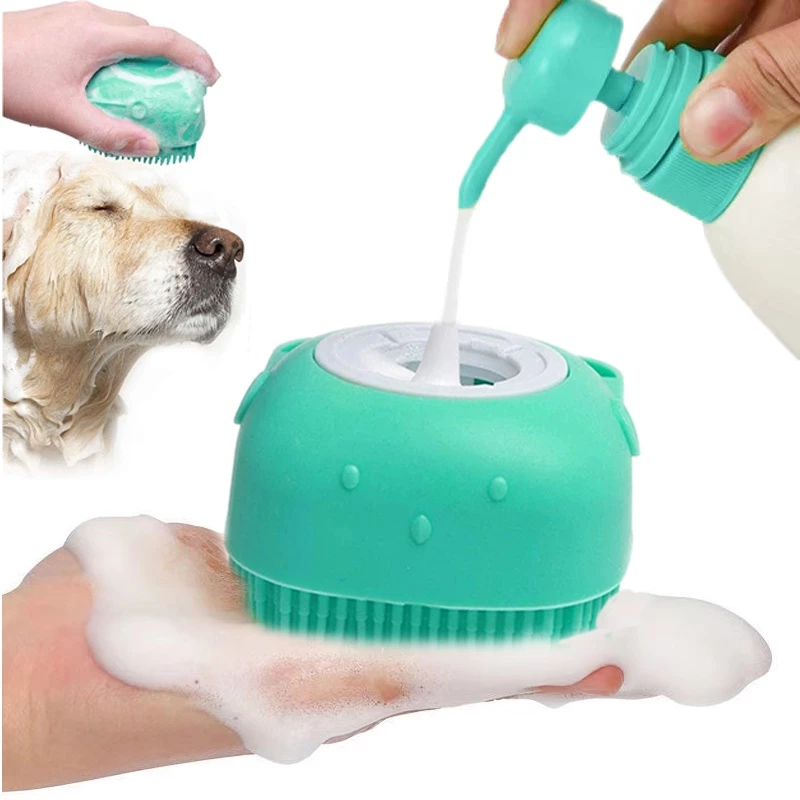 Esponja Para Banho de Silicone Dispenser Massageador