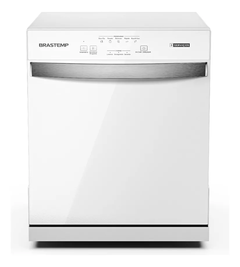 Lava-louças 8 Serviços Brastemp Cor Branco